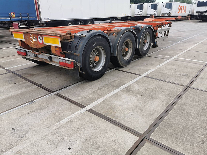 Nooteboom FT 43 03 V lift axle; BPW - Poluprikolica za prevoz kontejnera/ Poluprikolica sa promenjivim sandukom: slika 2 Nooteboom FT 43 03 V lift axle; BPW - Poluprikolica za prevoz kontejnera/ Poluprikolica sa promenjivim sandukom: slika 2
