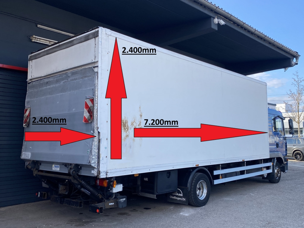MAN TGL 12.240 7,2mKoffer Klimaaut LBW AutomatikAHK - Kamion sa zatvorenim sandukom: slika 5 MAN TGL 12.240 7,2mKoffer Klimaaut LBW AutomatikAHK - Kamion sa zatvorenim sandukom: slika 5