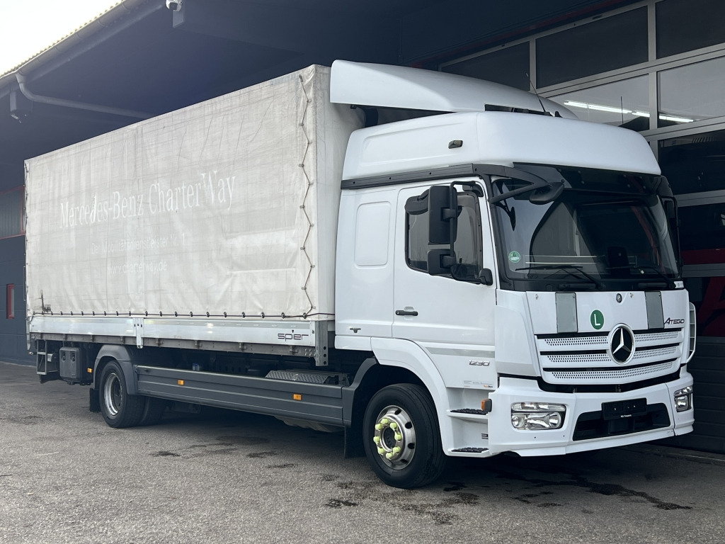 Mercedes-Benz Atego 1230 Klima ACC Schlafkabine 7,2m P+P LBW - Kamion sa ceradom: slika 1 Mercedes-Benz Atego 1230 Klima ACC Schlafkabine 7,2m P+P LBW - Kamion sa ceradom: slika 1