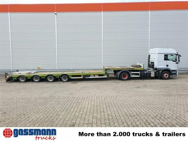 Faymonville STN-4AX, Ausziehbar auf 16,8m, 2x Lenkachse - Niska poluprikolica za prevoz: slika 2 Faymonville STN-4AX, Ausziehbar auf 16,8m, 2x Lenkachse - Niska poluprikolica za prevoz: slika 2