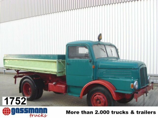 IFA H3A 4x2 - Kamion sa tovarnim sandukom: slika 1 IFA H3A 4x2 - Kamion sa tovarnim sandukom: slika 1
