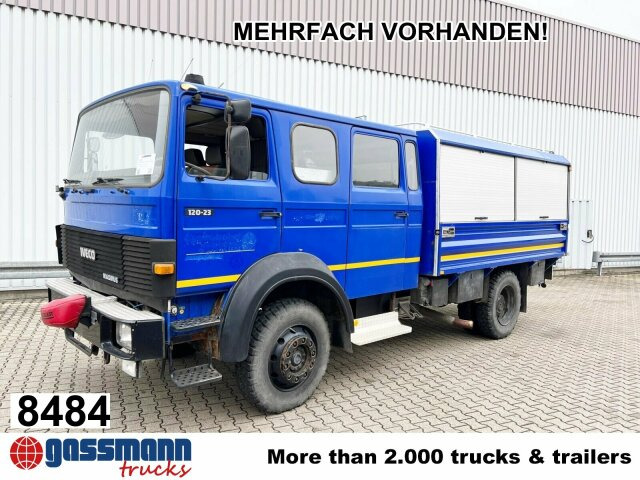 Iveco 120-23 AW 4x4 Doka, V8-Motor, Gerätewagen, - Vatrogasni kamion: slika 1 Iveco 120-23 AW 4x4 Doka, V8-Motor, Gerätewagen, - Vatrogasni kamion: slika 1