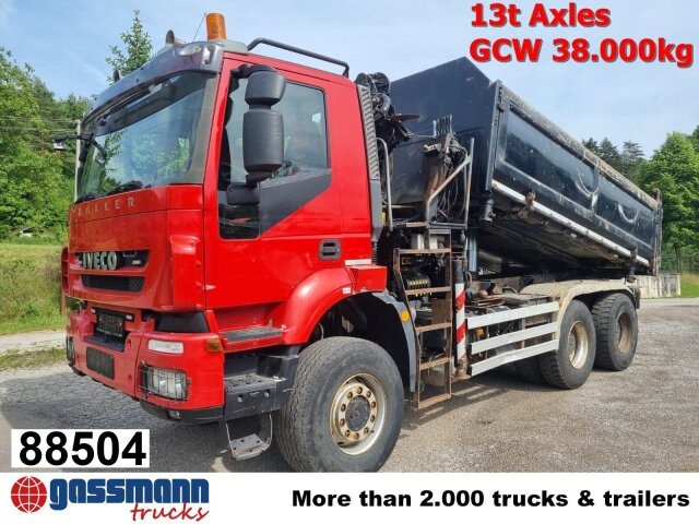 Iveco Trakker AD380T41W 6x6, Bordmatik beidseitig, - Istovarivač, Kamion sa dizalicom: slika 1 Iveco Trakker AD380T41W 6x6, Bordmatik beidseitig, - Istovarivač, Kamion sa dizalicom: slika 1