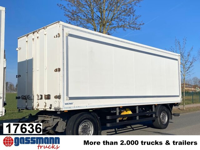 Kofferanhänger mit LBW, Durchladesystem - Prikolica sa zatvorenim sandukom: slika 1 Kofferanhänger mit LBW, Durchladesystem - Prikolica sa zatvorenim sandukom: slika 1