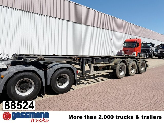 Lag 0-3-39 CD Containerchassis, 20ft und 30ft, ADR - Poluprikolica za prevoz kontejnera/ Poluprikolica sa promenjivim sandukom: slika 1 Lag 0-3-39 CD Containerchassis, 20ft und 30ft, ADR - Poluprikolica za prevoz kontejnera/ Poluprikolica sa promenjivim sandukom: slika 1