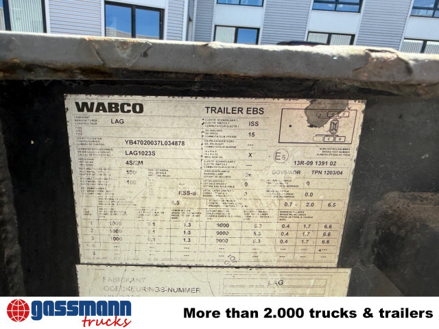 Lag 0-3-39 CD Containerchassis, 20ft und 30ft, ADR - Poluprikolica za prevoz kontejnera/ Poluprikolica sa promenjivim sandukom: slika 2 Lag 0-3-39 CD Containerchassis, 20ft und 30ft, ADR - Poluprikolica za prevoz kontejnera/ Poluprikolica sa promenjivim sandukom: slika 2