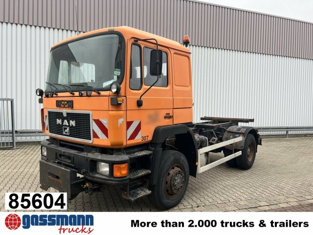 MAN 19.292/402 FAK 4x4 BB, 6-Zylinder, - Kamion sa golom šasijom i zatvorenom kabinom: slika 1 MAN 19.292/402 FAK 4x4 BB, 6-Zylinder, - Kamion sa golom šasijom i zatvorenom kabinom: slika 1