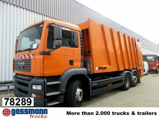 MAN TGA 26.350/400 6x2-2BL FAUN POWER PRESS 524, - Kamion za smeće: slika 1 MAN TGA 26.350/400 6x2-2BL FAUN POWER PRESS 524, - Kamion za smeće: slika 1