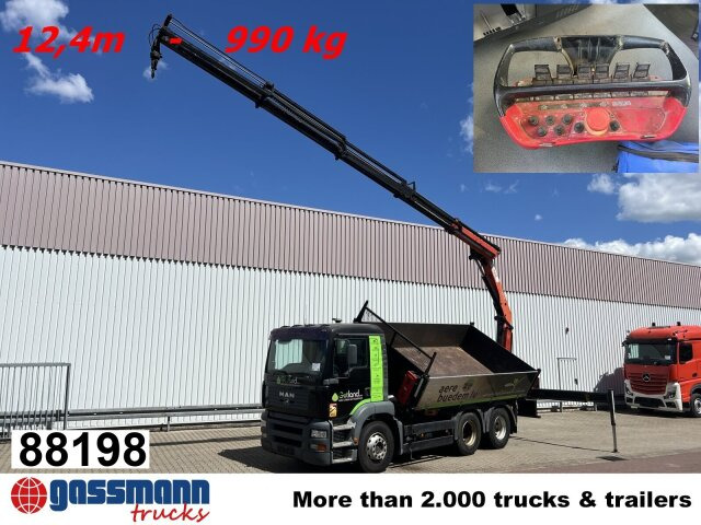 MAN TGA 26.363 6x4 BB, PK 16502 C Kran, absattelbar, - Istovarivač, Kamion sa dizalicom: slika 1 MAN TGA 26.363 6x4 BB, PK 16502 C Kran, absattelbar, - Istovarivač, Kamion sa dizalicom: slika 1