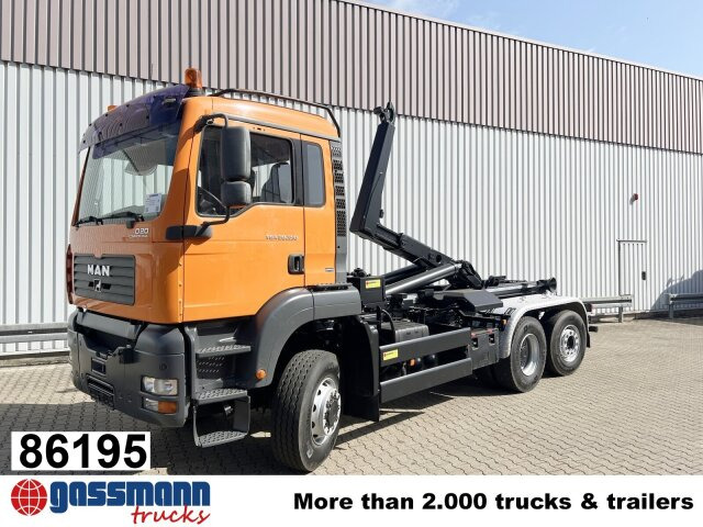 MAN TGA 28.350 6X4-4 BL, Lift-/Lenkachse, Meiller - Kamion sa hidrauličnom kukom: slika 1 MAN TGA 28.350 6X4-4 BL, Lift-/Lenkachse, Meiller - Kamion sa hidrauličnom kukom: slika 1