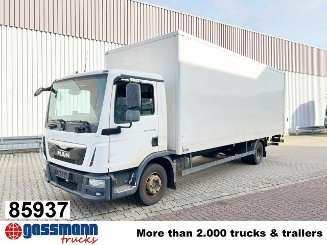 MAN TGL 12.250/340 4X2 BL mit Dhollandia LBW, 42 cbm - Kamion sa zatvorenim sandukom: slika 1 MAN TGL 12.250/340 4X2 BL mit Dhollandia LBW, 42 cbm - Kamion sa zatvorenim sandukom: slika 1