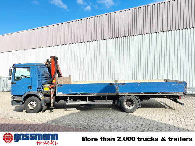 Kamion sa tovarnim sandukom, Kamion sa dizalicom MAN TGM 15.250/340 4X2 BL mit Kran Palfinger PK: slika 14