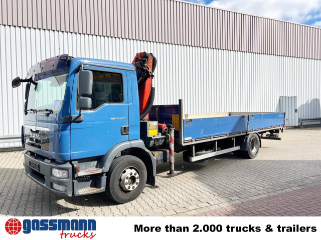 Kamion sa tovarnim sandukom, Kamion sa dizalicom MAN TGM 15.250/340 4X2 BL mit Kran Palfinger PK: slika 8