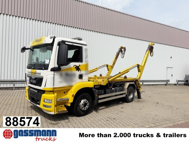 MAN TGM 15.250 4x2 LL, Tele-Absetzer - Kamion za utovaranje kontejnera: slika 1 MAN TGM 15.250 4x2 LL, Tele-Absetzer - Kamion za utovaranje kontejnera: slika 1
