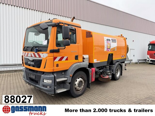 MAN TGM 18.250 4X2 BB, Kehrmaschine Brock SL200/2 - Autočistilica: slika 1 MAN TGM 18.250 4X2 BB, Kehrmaschine Brock SL200/2 - Autočistilica: slika 1