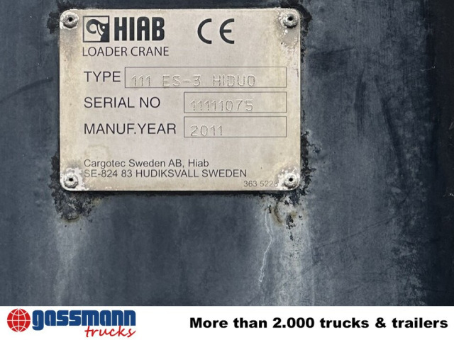 MAN TGM 18.290 4x2 LL, EEV, Kran Hiab XS 111 ES-3 - Istovarivač, Kamion sa dizalicom: slika 2 MAN TGM 18.290 4x2 LL, EEV, Kran Hiab XS 111 ES-3 - Istovarivač, Kamion sa dizalicom: slika 2