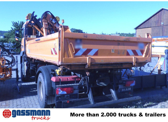 MAN TGS 18.320 4x4 BB, Winterdienstausstattung, Kran - Istovarivač, Kamion sa dizalicom: slika 2 MAN TGS 18.320 4x4 BB, Winterdienstausstattung, Kran - Istovarivač, Kamion sa dizalicom: slika 2