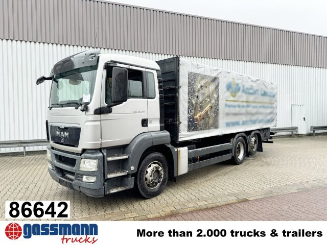 MAN TGS 26.360 6X2-2 BL, Liftachse - Kamion sa tovarnim sandukom: slika 1 MAN TGS 26.360 6X2-2 BL, Liftachse - Kamion sa tovarnim sandukom: slika 1