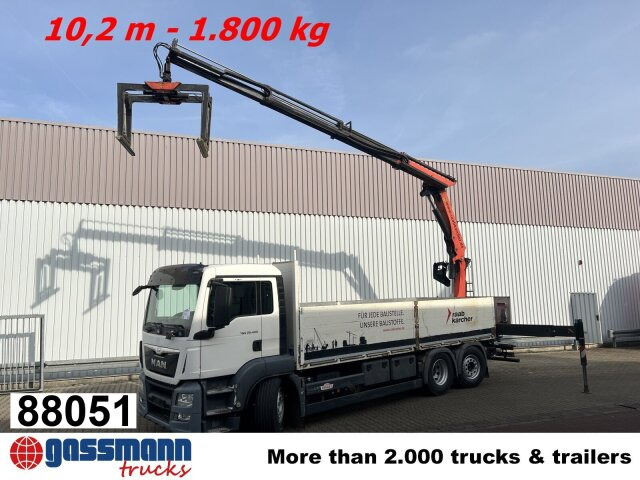 MAN TGS 26.400 6x2-4 LL, Navi, Lenk-/Liftachse, - Kamion sa tovarnim sandukom, Kamion sa dizalicom: slika 1 MAN TGS 26.400 6x2-4 LL, Navi, Lenk-/Liftachse, - Kamion sa tovarnim sandukom, Kamion sa dizalicom: slika 1