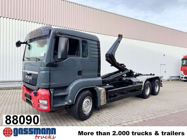 MAN TGS 26.440 6x4 BB, Meiller Schub-Knick - Kamion sa hidrauličnom kukom: slika 1 MAN TGS 26.440 6x4 BB, Meiller Schub-Knick - Kamion sa hidrauličnom kukom: slika 1