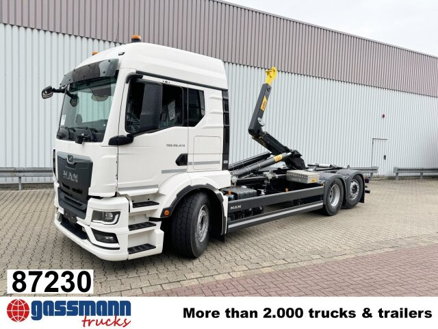 MAN TGS 26.470 6x2-4 LL CH, Retarder, Navi, - Kamion sa hidrauličnom kukom: slika 1 MAN TGS 26.470 6x2-4 LL CH, Retarder, Navi, - Kamion sa hidrauličnom kukom: slika 1