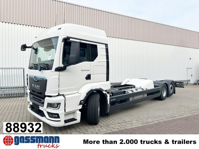 MAN TGS 26.480 6x2-4 LL, Retarder, Lenk-/Liftachse, - Kamion sa golom šasijom i zatvorenom kabinom: slika 1 MAN TGS 26.480 6x2-4 LL, Retarder, Lenk-/Liftachse, - Kamion sa golom šasijom i zatvorenom kabinom: slika 1