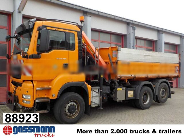 MAN TGS 28.400 6X4-4 BL, Lenk-/Lift, - Istovarivač, Kamion sa dizalicom: slika 1 MAN TGS 28.400 6X4-4 BL, Lenk-/Lift, - Istovarivač, Kamion sa dizalicom: slika 1