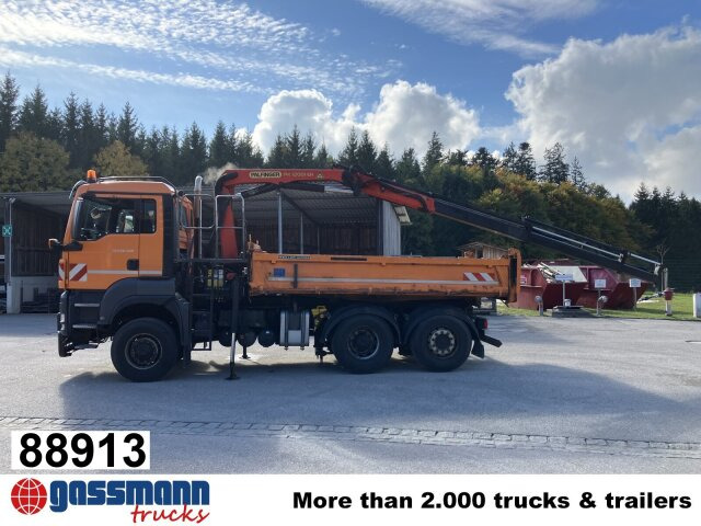 MAN TGS 28.400 6X4-4 BL, Lenk-/Lift, - Istovarivač, Kamion sa dizalicom: slika 1 MAN TGS 28.400 6X4-4 BL, Lenk-/Lift, - Istovarivač, Kamion sa dizalicom: slika 1