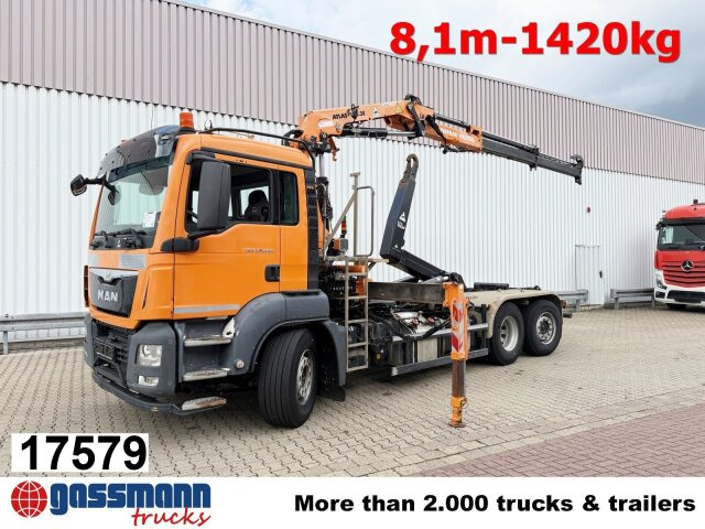 MAN TGS 28.440 6x2-4 BL, Lenk-/Liftachse, Kran Atlas - Kamion sa hidrauličnom kukom, Kamion sa dizalicom: slika 1 MAN TGS 28.440 6x2-4 BL, Lenk-/Liftachse, Kran Atlas - Kamion sa hidrauličnom kukom, Kamion sa dizalicom: slika 1