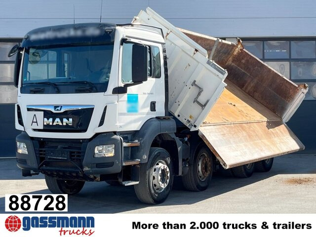 MAN TGS 35.460 8X4 BB, Meiller Bordmatik 13m³ - Istovarivač: slika 1 MAN TGS 35.460 8X4 BB, Meiller Bordmatik 13m³ - Istovarivač: slika 1