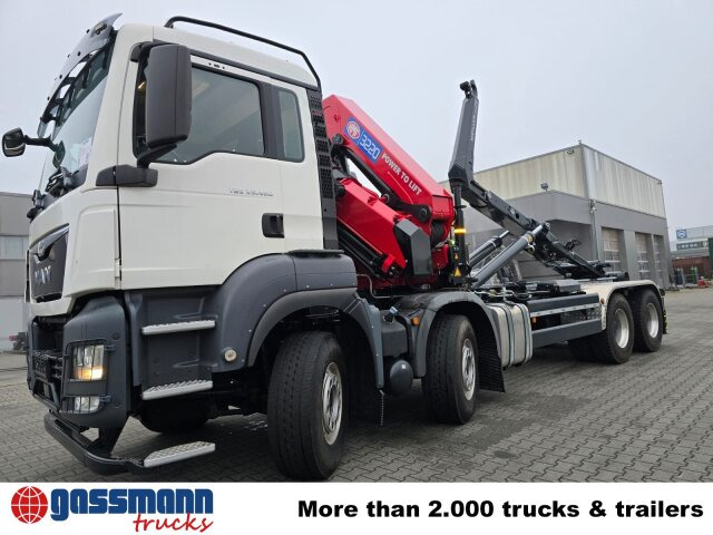 MAN TGS 35.480 8X4 BL, Intarder, Kran HMF 3220-K6, - Kamion sa hidrauličnom kukom, Kamion sa dizalicom: slika 2 MAN TGS 35.480 8X4 BL, Intarder, Kran HMF 3220-K6, - Kamion sa hidrauličnom kukom, Kamion sa dizalicom: slika 2