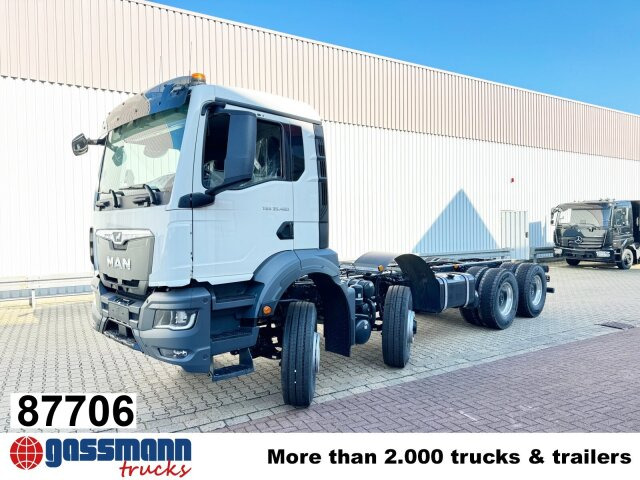 MAN TGS 35.480 8x6H BL CH, HydroDrive, Navi, - Kamion sa golom šasijom i zatvorenom kabinom: slika 1 MAN TGS 35.480 8x6H BL CH, HydroDrive, Navi, - Kamion sa golom šasijom i zatvorenom kabinom: slika 1