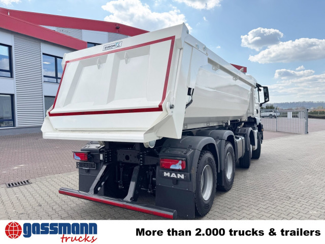 Novu Kamion sa golom šasijom i zatvorenom kabinom MAN TGS 41.440/480 8x4 BB, Mulde ca. 16m³ mit: slika 11