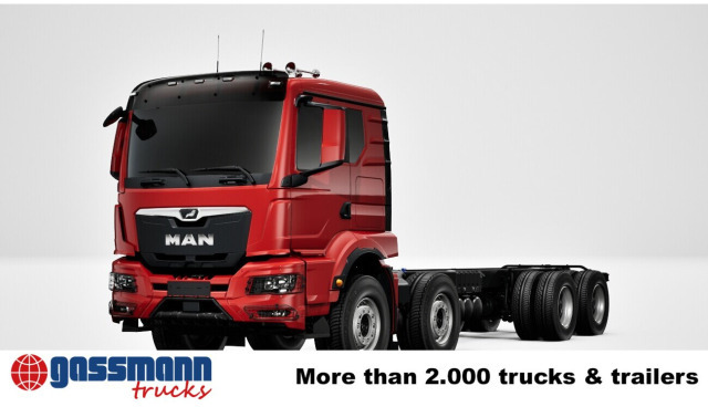 MAN TGS 41.440 8x4 BB CH, Retarder, MEHRFACH - Kamion sa golom šasijom i zatvorenom kabinom: slika 3 MAN TGS 41.440 8x4 BB CH, Retarder, MEHRFACH - Kamion sa golom šasijom i zatvorenom kabinom: slika 3