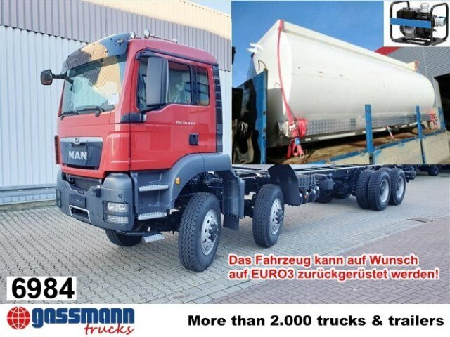 MAN TGS 41.480 8X6 BB, ca. 25.000l mit Separatpumpe - Kamion cisterna: slika 1 MAN TGS 41.480 8X6 BB, ca. 25.000l mit Separatpumpe - Kamion cisterna: slika 1