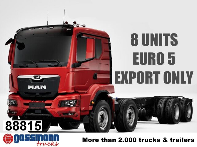 MAN TGS 41.480 8x4 BB CH, MEHRFACH VORHANDEN! - Kamion sa golom šasijom i zatvorenom kabinom: slika 1 MAN TGS 41.480 8x4 BB CH, MEHRFACH VORHANDEN! - Kamion sa golom šasijom i zatvorenom kabinom: slika 1