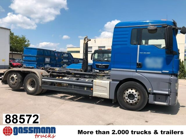 MAN TGX 26.580 6x2-4 BL, Intarder, Lenk-/Liftachse - Kamion sa hidrauličnom kukom: slika 1 MAN TGX 26.580 6x2-4 BL, Intarder, Lenk-/Liftachse - Kamion sa hidrauličnom kukom: slika 1