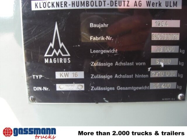 Magirus Deutz MAGIRUS URANUS 250D22 KW 16 Feuerwehr Kranwagen - Vatrogasni kamion, Kamion sa dizalicom: slika 4 Magirus Deutz MAGIRUS URANUS 250D22 KW 16 Feuerwehr Kranwagen - Vatrogasni kamion, Kamion sa dizalicom: slika 4