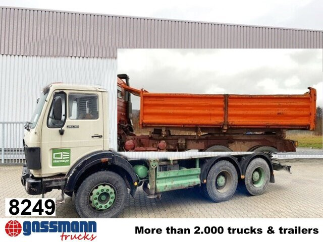 Mercedes-Benz 2635 6x4, V8-Motor - Istovarivač: slika 1 Mercedes-Benz 2635 6x4, V8-Motor - Istovarivač: slika 1
