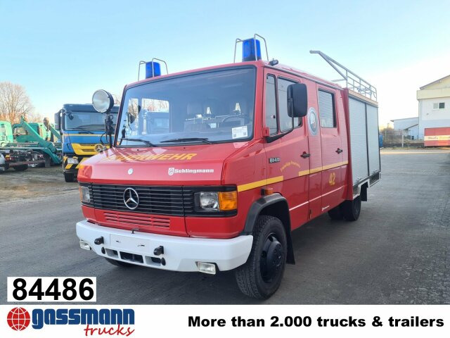 Mercedes-Benz 814 D 4x2 Doka, LF 8/6 - Vatrogasni kamion: slika 1 Mercedes-Benz 814 D 4x2 Doka, LF 8/6 - Vatrogasni kamion: slika 1