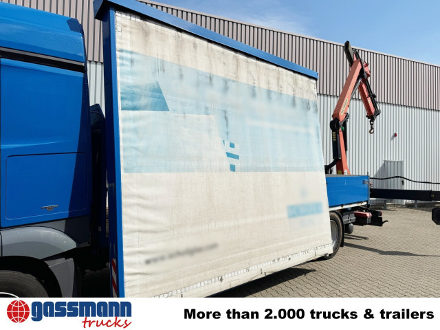 Mercedes-Benz Actros 1836 L 4x2, Glastransporter, Heckkran - Kamion sa tovarnim sandukom, Kamion sa dizalicom: slika 4 Mercedes-Benz Actros 1836 L 4x2, Glastransporter, Heckkran - Kamion sa tovarnim sandukom, Kamion sa dizalicom: slika 4