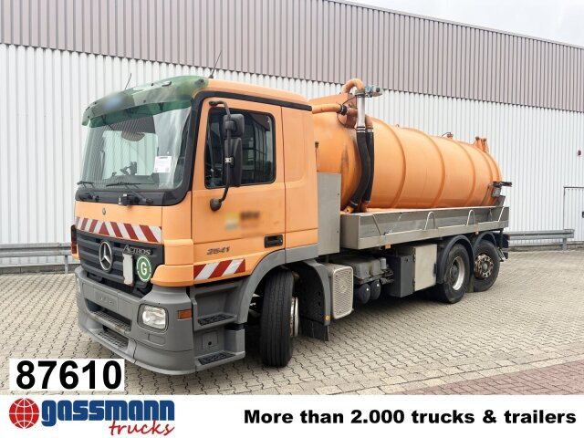 Mercedes-Benz Actros 2541 L 6x2, Lenkachse, Küller Saug- und - Autočistilica: slika 1 Mercedes-Benz Actros 2541 L 6x2, Lenkachse, Küller Saug- und - Autočistilica: slika 1