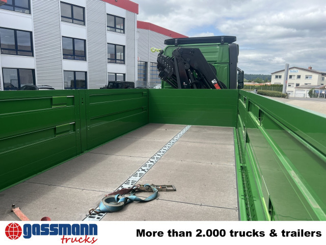 Mercedes-Benz Actros 2548 L 6x2 mit Kran Hiab X-HiDuo 228 - Kamion sa tovarnim sandukom, Kamion sa dizalicom: slika 3 Mercedes-Benz Actros 2548 L 6x2 mit Kran Hiab X-HiDuo 228 - Kamion sa tovarnim sandukom, Kamion sa dizalicom: slika 3