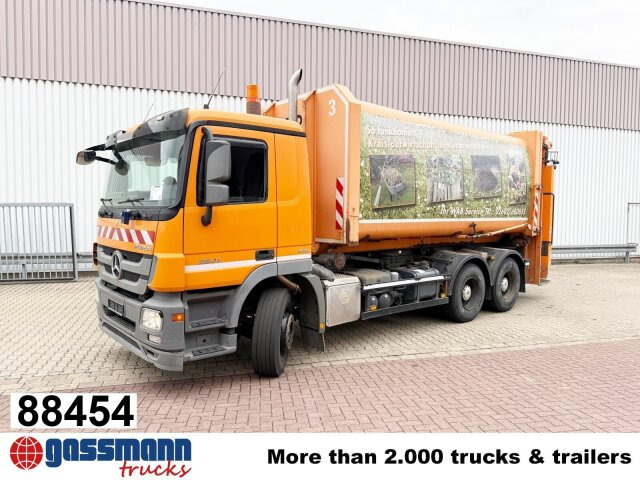 Mercedes-Benz Actros 2641/48 L 6x4, Seilabroller, Haller - Kamion za smeće: slika 1 Mercedes-Benz Actros 2641/48 L 6x4, Seilabroller, Haller - Kamion za smeće: slika 1