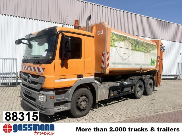 Mercedes-Benz Actros 2641/48 L 6x4, Seilabroller, Haller - Kamion za smeće: slika 1 Mercedes-Benz Actros 2641/48 L 6x4, Seilabroller, Haller - Kamion za smeće: slika 1