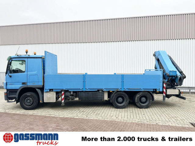 Mercedes-Benz Actros 2741 L 6x4, Twist-Lock ausz. auf 3m, - Kamion sa tovarnim sandukom, Kamion sa dizalicom: slika 2 Mercedes-Benz Actros 2741 L 6x4, Twist-Lock ausz. auf 3m, - Kamion sa tovarnim sandukom, Kamion sa dizalicom: slika 2