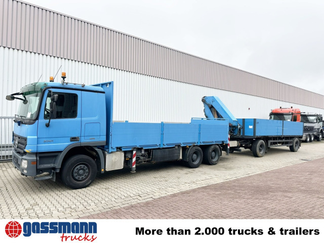Mercedes-Benz Actros 2741 L 6x4, Twist-Lock ausz. auf 3m, - Kamion sa tovarnim sandukom, Kamion sa dizalicom: slika 5 Mercedes-Benz Actros 2741 L 6x4, Twist-Lock ausz. auf 3m, - Kamion sa tovarnim sandukom, Kamion sa dizalicom: slika 5