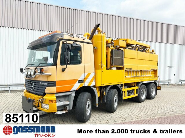 Mercedes-Benz Actros 3243 K 8x4/4, Müller Saug- und - Autočistilica: slika 1 Mercedes-Benz Actros 3243 K 8x4/4, Müller Saug- und - Autočistilica: slika 1