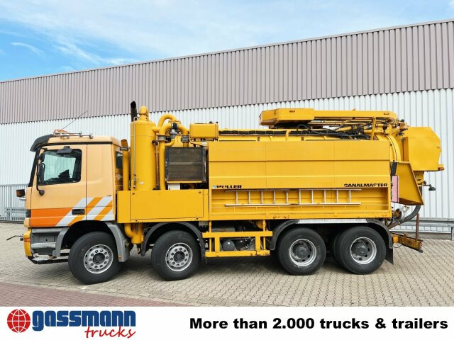 Mercedes-Benz Actros 3243 K 8x4/4, Müller Saug- und - Autočistilica: slika 3 Mercedes-Benz Actros 3243 K 8x4/4, Müller Saug- und - Autočistilica: slika 3