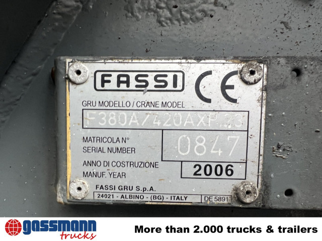 Mercedes-Benz Actros 3346 AK 6x6, 134t Anhängelast WSK, - Kamion sa tovarnim sandukom, Kamion sa dizalicom: slika 5 Mercedes-Benz Actros 3346 AK 6x6, 134t Anhängelast WSK, - Kamion sa tovarnim sandukom, Kamion sa dizalicom: slika 5